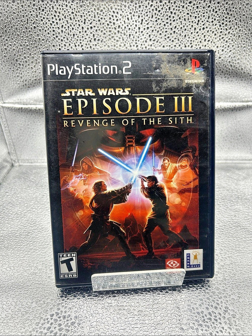 Sony Star Wars Episode III: Revenge of the Sith PS2 Video Game Black Good